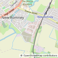 Map of NEW Romney, Kent