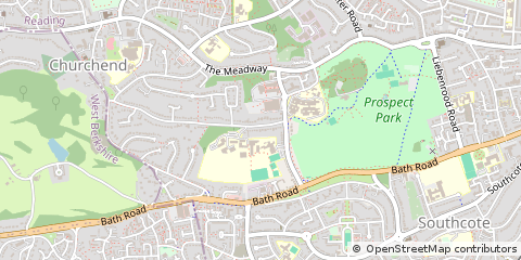 Map of Reading