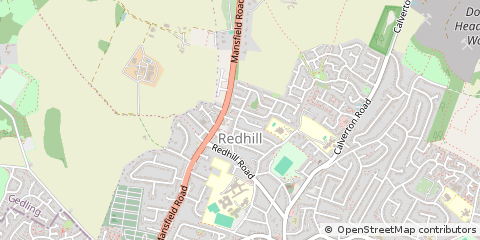 Map of Nottingham