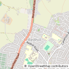 Map of Nottingham