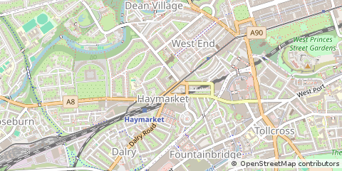 Map of Edinburgh