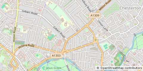 Map of Cambridge