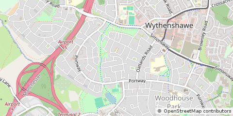 Map of Manchester