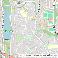 Map of Cardiff