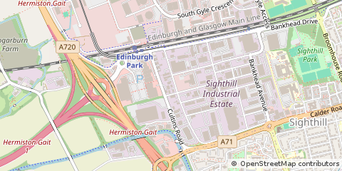 Map of Edinburgh