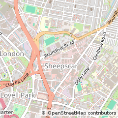 Map of Leeds