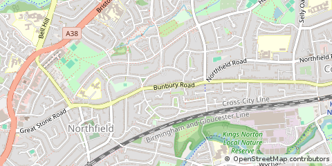 Map of Birmingham