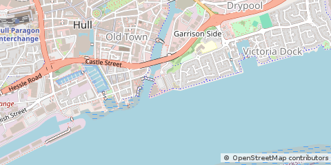 Map of Hull