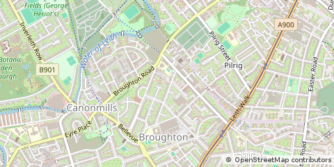Map of Edinburgh