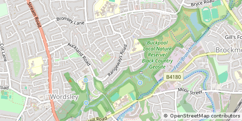 Map of Kingswinford, West Midlands