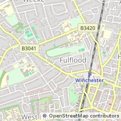 Map of Winchester