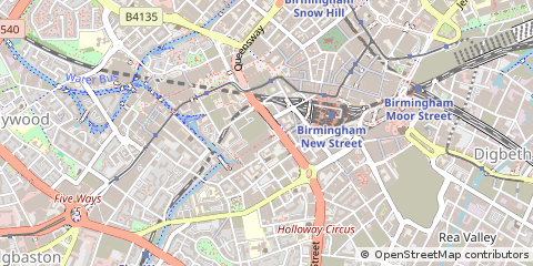 Map of Birmingham