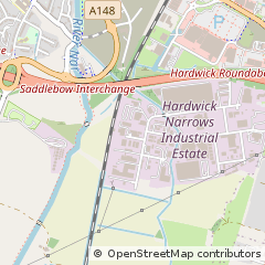 Map of King's Lynn, Norfolk