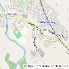 Map of Ballymena, Co Antrim