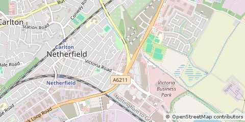 Map of Nottingham