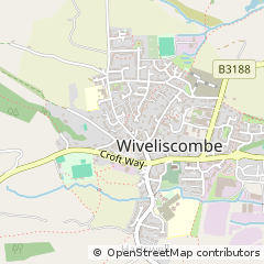 Map of Taunton, Somerset