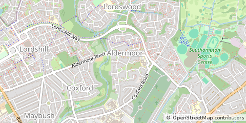 Map of Southampton