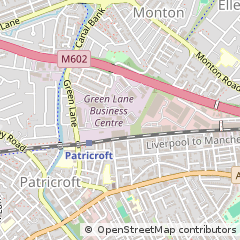 Map of Manchester, Greater Manchester