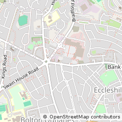 Map of West Yorkshire