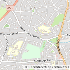 Map of Newcastle-Under-Lyme