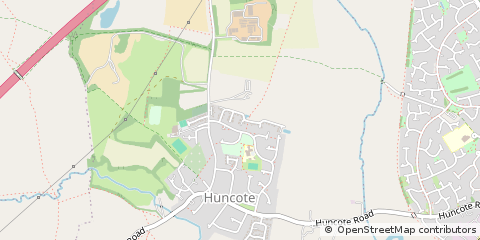 Map of Leicester