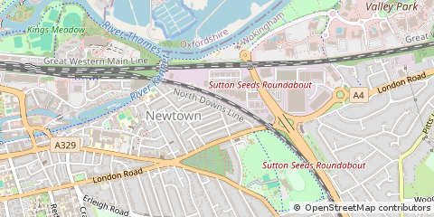 Map of Reading