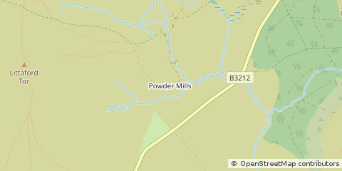 Map of Yelverton, Devon