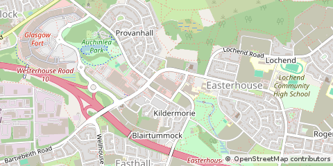 Map of Glasgow