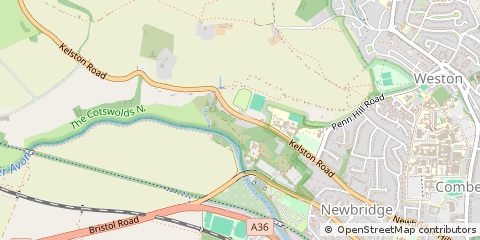Map of Bath
