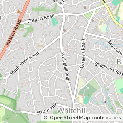 Map of Crowborough, East Sussex