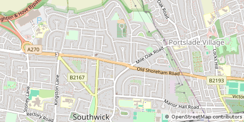 Map of Brighton