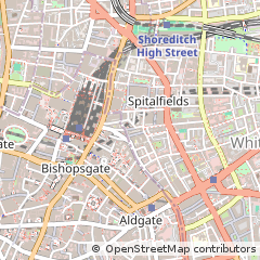 Map of London, Hertfordshire