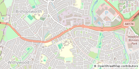 Map of Bristol