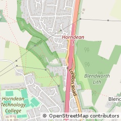 Map of Horndean, Hampshire