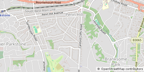 Map of Poole