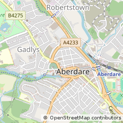 Map of Aberdare