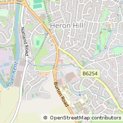 Map of Kendal, Cumbria