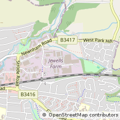 Map of Plympton, Devon