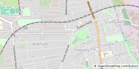 Map of Hull