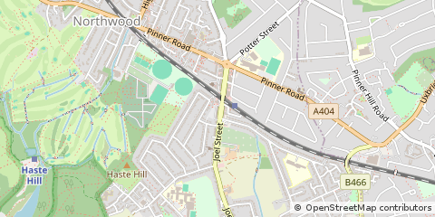 Map of Northwood Hills