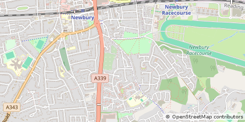 Map of Newbury