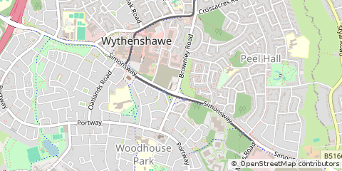 Map of Manchester