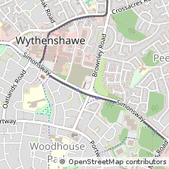 Map of Manchester
