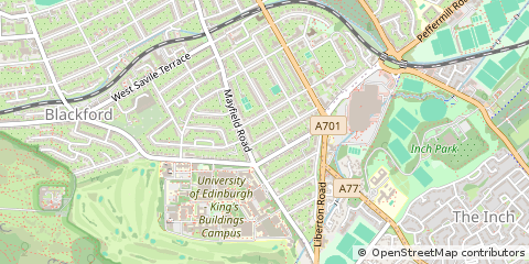 Map of Edinburgh