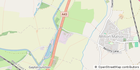 Map of Northampton