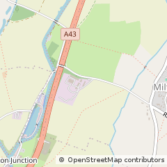 Map of Northampton