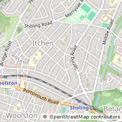 Map of Southampton