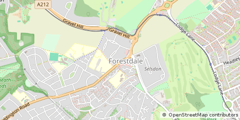 Map of South Croydon