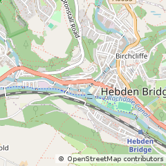 Map of W Yorkshire
