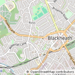 Map of Rowley Regis, West Midlands